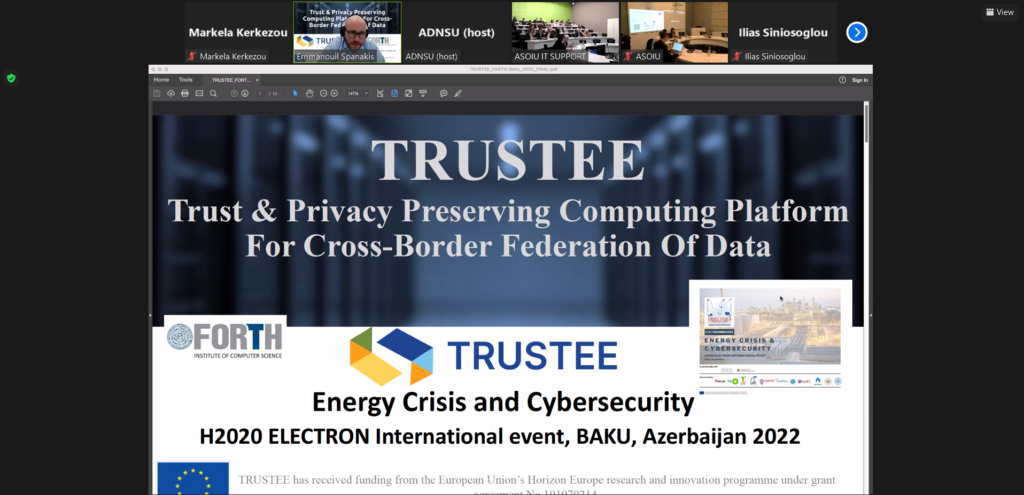 TRUSTEE at ELECTRON International Event