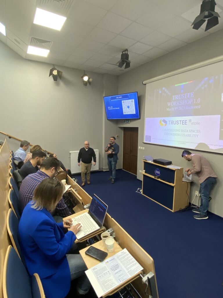 TRUSTEE Workshop 1.0 – Co-designing Data Spaces: Empowering Usability